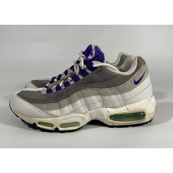 Womens Nike Airmax 313101-151 size 8.5 Rare Colorway Purple Grape Green Y2K - Picture 1 of 10